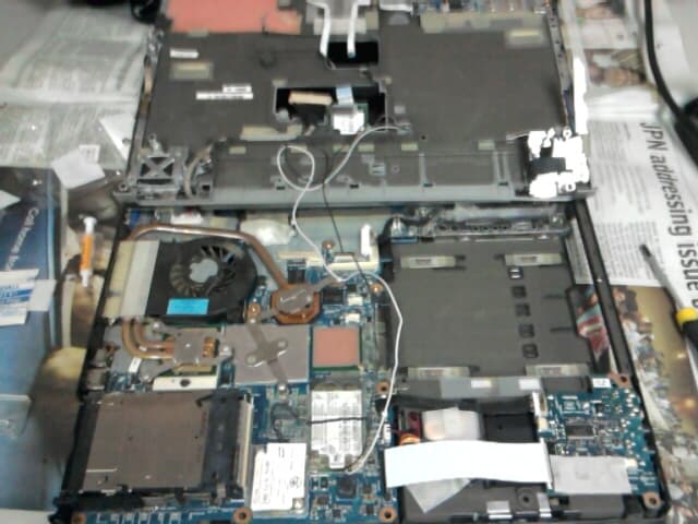 Fixing a Laptop